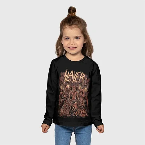 Детские футболки с рукавом Slayer