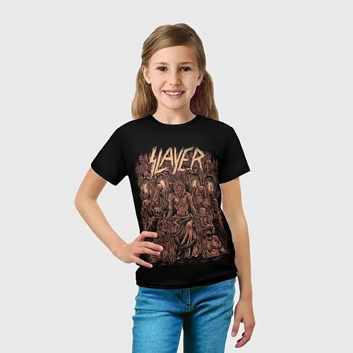 Детские 3D-футболки Slayer