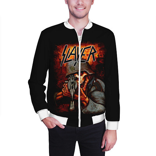 Мужские куртки-бомберы Slayer
