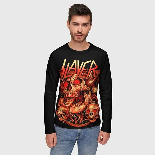 Мужские футболки с рукавом Slayer