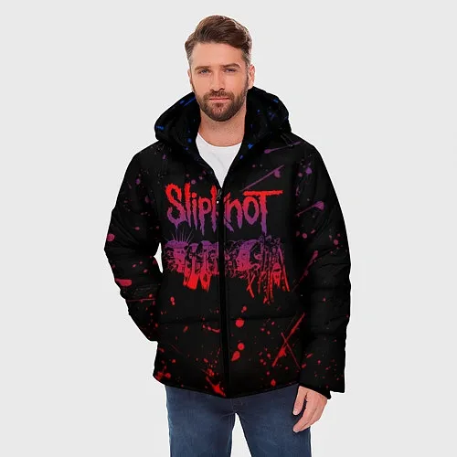 Мужские куртки с капюшоном Slipknot
