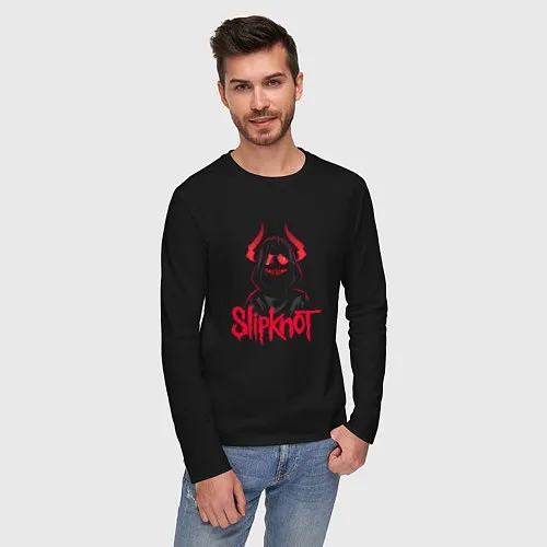 Мужские футболки с рукавом Slipknot
