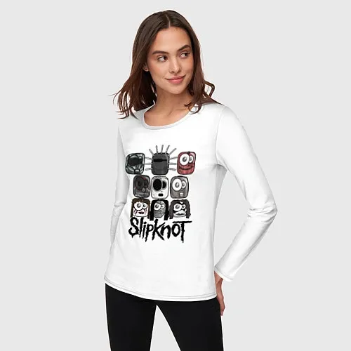 Женские футболки с рукавом Slipknot