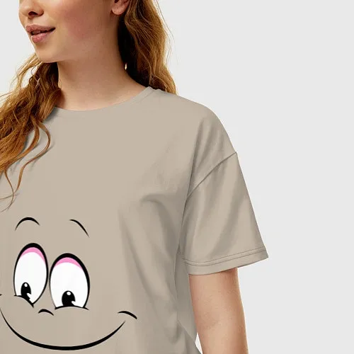 Женские футболки со смайлами