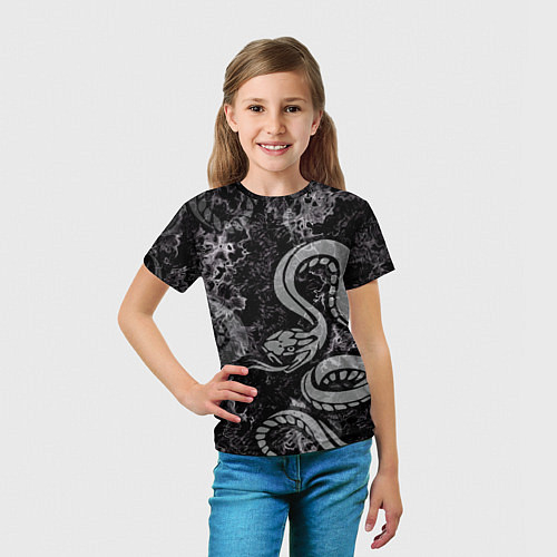 Детские футболки со змеями