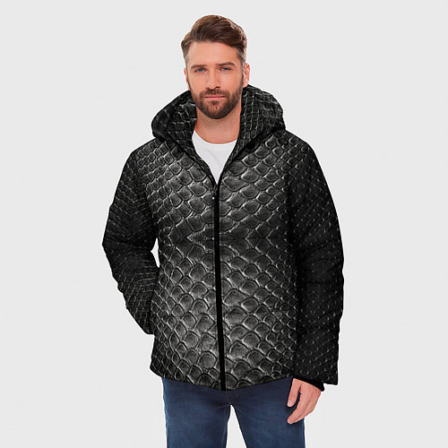 Мужские куртки с капюшоном со змеями