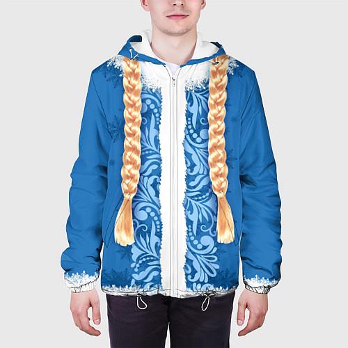 Куртки с капюшоном cо Снегурочкой