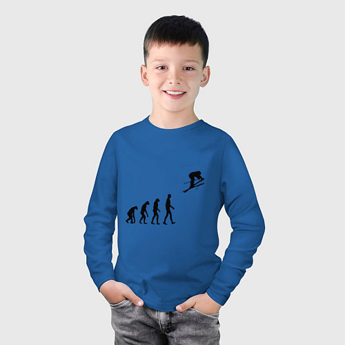 Сноубординговые детские футболки с рукавом