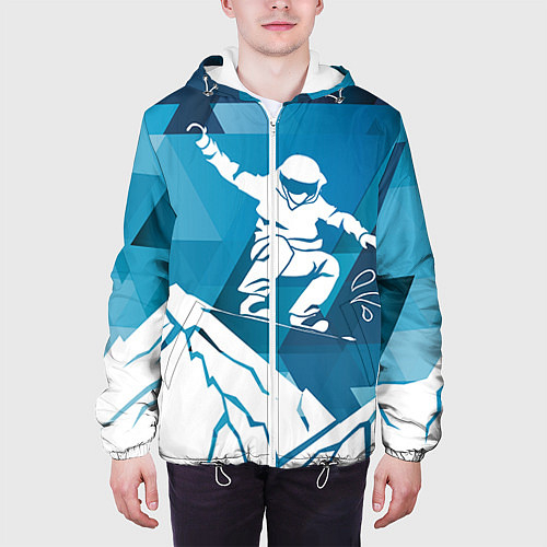 Сноубординговые мужские куртки с капюшоном