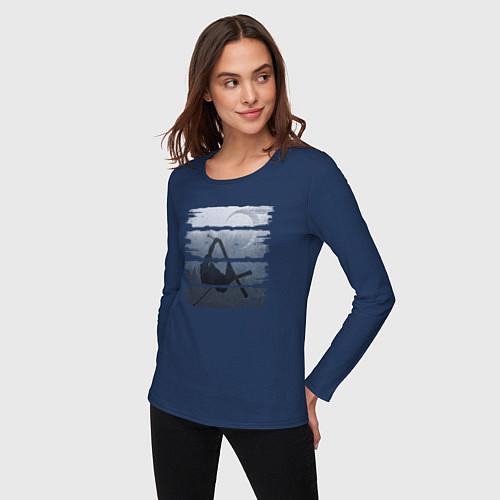 Сноубординговые женские футболки с рукавом