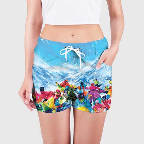 Сноубординговые женские шорты