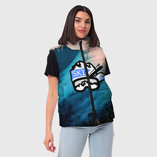 Сноубординговые женские жилетки