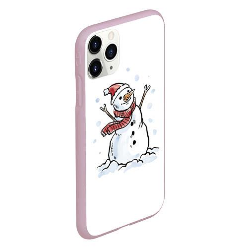 Чехлы iPhone 11 series cо снеговиками