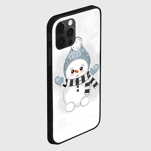 Чехлы iPhone 12 Pro cо снеговиками
