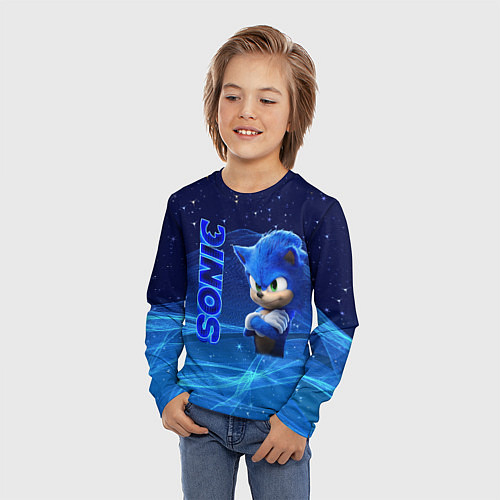 Детские футболки с рукавом Sonic the Hedgehog