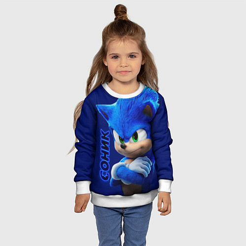 Детские 3D-свитшоты Sonic the Hedgehog