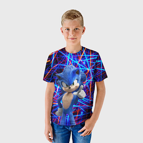 Детские 3D-футболки Sonic the Hedgehog