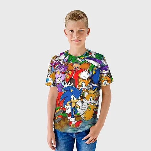Детские футболки Sonic the Hedgehog