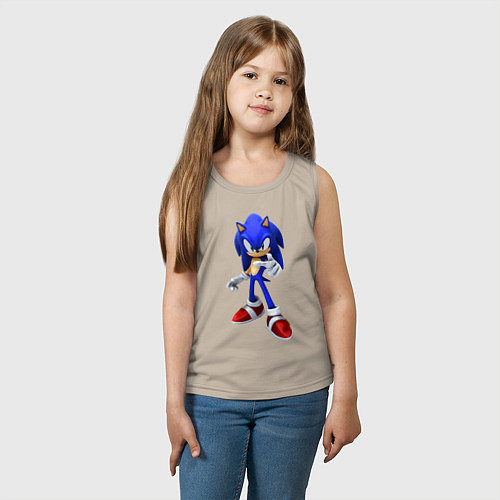 Детские майки-безрукавки Sonic the Hedgehog