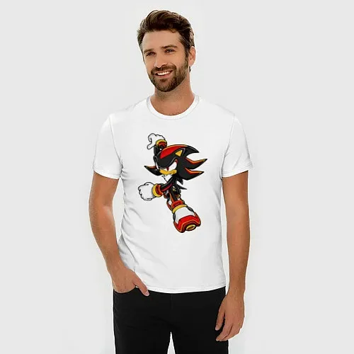 Мужские приталенные футболки Sonic the Hedgehog