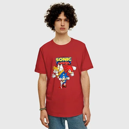 Мужские футболки Sonic the Hedgehog