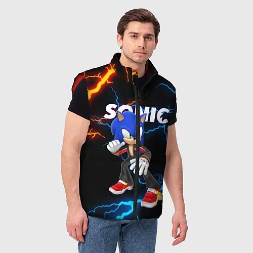 Мужские жилетки Sonic the Hedgehog