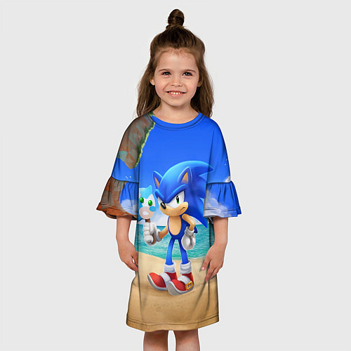 Платья укороченные Sonic the Hedgehog