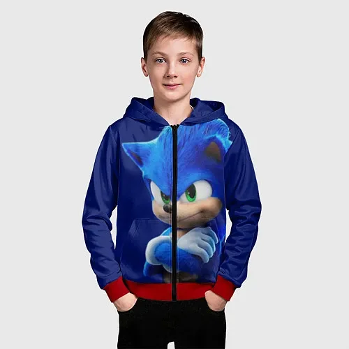 Толстовки-худи Sonic the Hedgehog