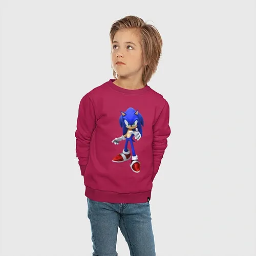 Хлопковые свитшоты Sonic the Hedgehog