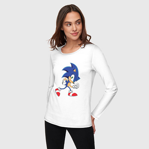 Женские футболки с рукавом Sonic the Hedgehog