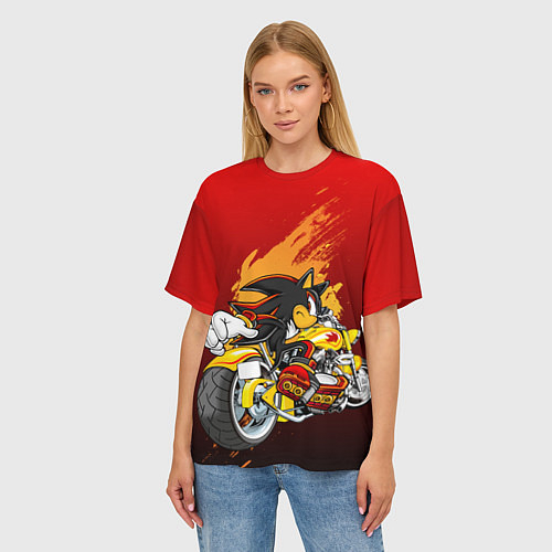 Женские 3D-футболки Sonic the Hedgehog