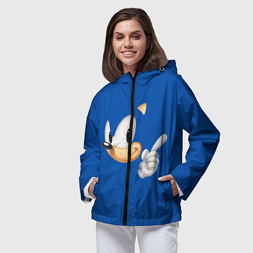Женские ветровки Sonic the Hedgehog