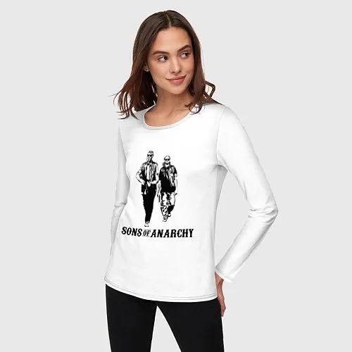 Женские футболки с рукавом Сыны анархии