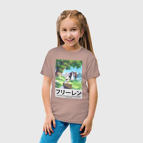 Детские хлопковые футболки Sousou no Frieren