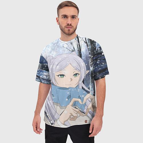 Мужские Футболки оверсайз Sousou no Frieren