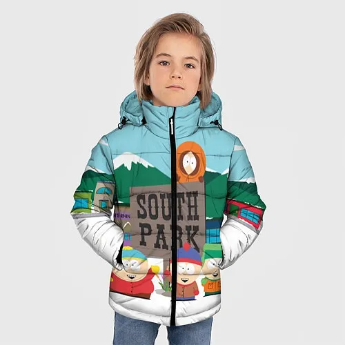 Детские зимние куртки Южный Парк