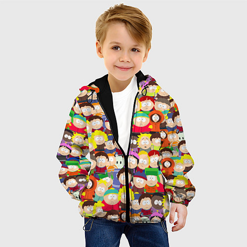 Детские куртки с капюшоном Южный Парк
