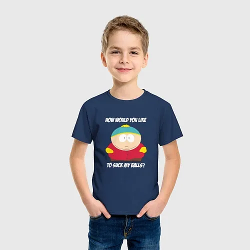 Детские хлопковые футболки Южный Парк