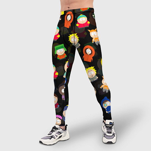 Мужские тайтсы-леггинсы Южный Парк