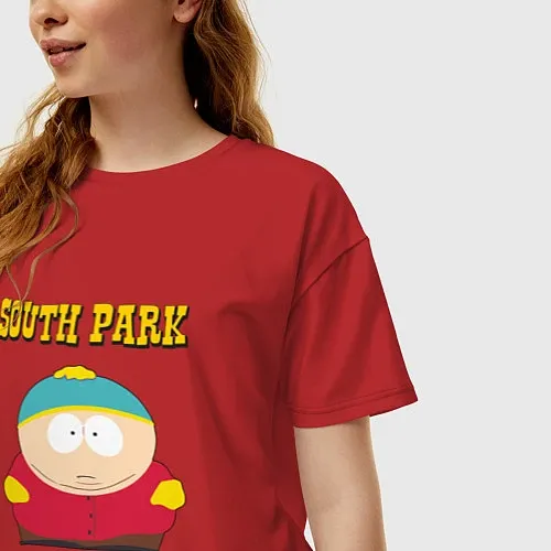 Женские футболки оверсайз Южный Парк