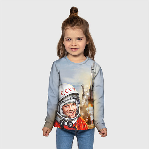 Космические детские футболки с рукавом