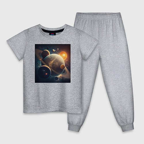 Космические детские пижамы