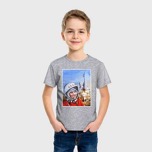 Детские космические футболки хлопковые