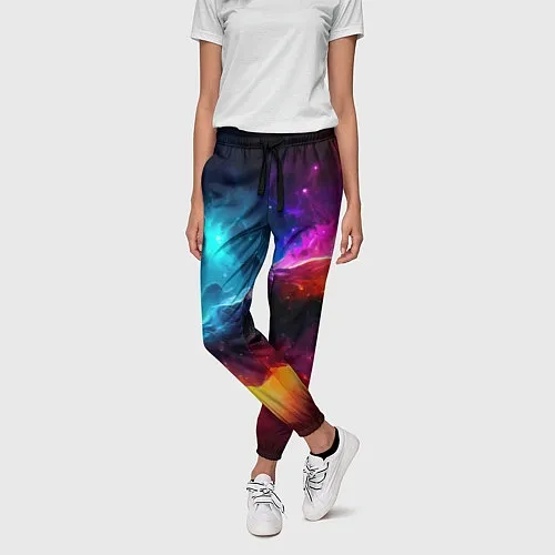 Космические женские брюки