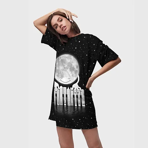 Космические женские 3d-футболки