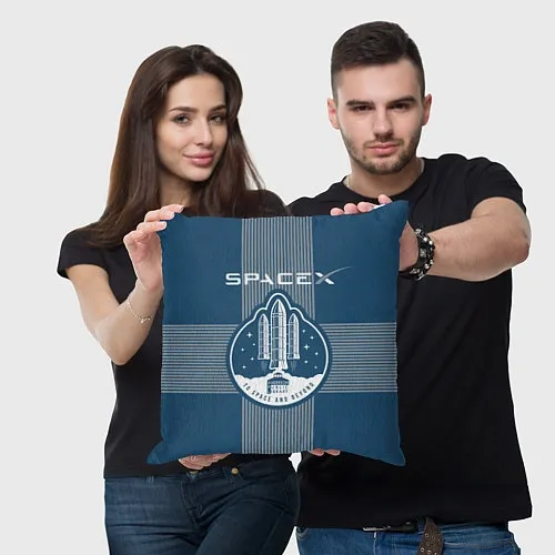 Декоративные подушки SpaceX