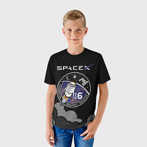 Детские футболки SpaceX