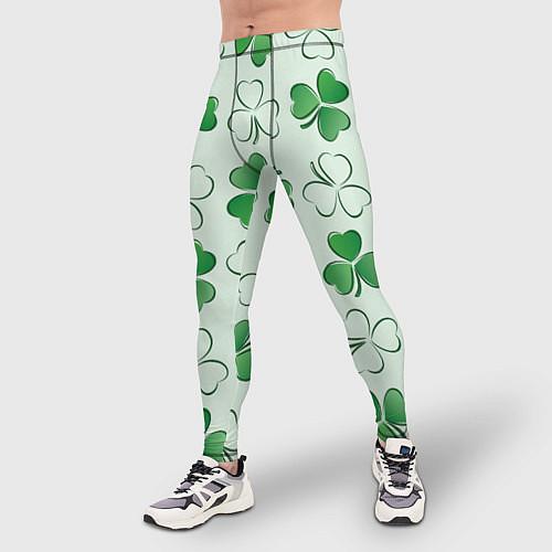 Мужские тайтсы-леггинсы ко дню святого Патрика