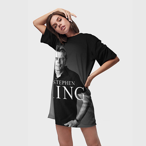 Женские длинные футболки Стивен Кинг