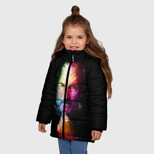 Детские Куртки зимние Стив Джобс